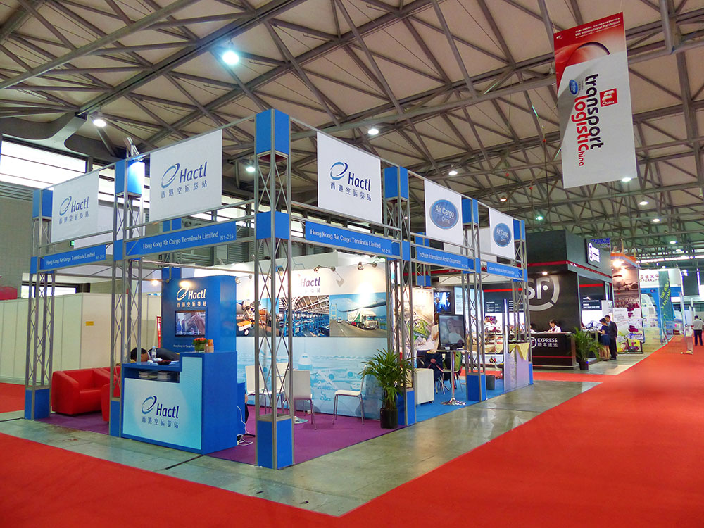 Exhibition Booth for Hactl at Air Cargo China